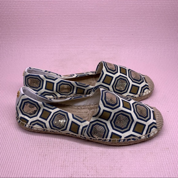 Tory Burch Cecily Sequin Embellished Espadrille - Picture 3 of 6